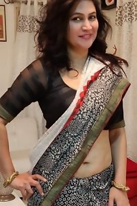 indian Aunty in Saree